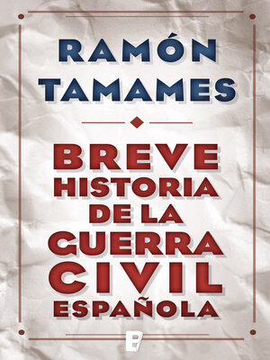 cover image of Breve historia de la Guerra Civil española